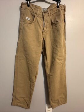 Tyndale Workwear Style Khaki Canvas Pants FRMC Arc rated Flame Resistant 32x30